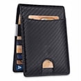 thumbnail image 5 of SYMMEXA Men's wallet genuine pickup bag RFID anti-theft brush money clip dollar clip, 5 of 9