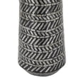 thumbnail image 4 of DecMode 22" Tribal Handmade Black Mother of Pearl Shell Vase, 4 of 8