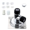 thumbnail image 2 of Floor Drain Pipe Preventer Connector Multi-Layer Sealing Circle High-quality Silicone Material Double Drainage for Dishes Basins Mop Pools, 2 of 7