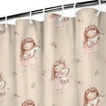 thumbnail image 3 of Princess with Unicorn Pattern Shower Curtain 36"x72" ,Bathroom Decorative Shower Curtains Set with 12 Hooks,Modern Waterproof Washable Shower Curtain, 3 of 6