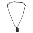 thumbnail image 2 of Colr con Colgante de Negra , Colr de Cadena con , Limpiador de Negativa, Emociones Mentales es Sua Yotijar Piedra de turmalina negra cristalina, 2 of 6