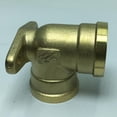 thumbnail image 3 of Soporte de Pared Conector de Tubo de Acoplamiento de Adaptador de ángulo de Rosca Interna de 90 degree 1/2 kusrkot Adaptador de latón de codo, 3 of 8