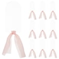 thumbnail image 1 of YSNOOWE 10Ud Etiquetas Colgantes De Acrílico Rosa Para Sillas Reservadas Para Eventos Y Bodas, 1 of 7