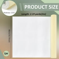 78.7x15.7 Inch White Self-Adhesive EVA Foam Roll 1mm Thick Sticky Upholstery FoamSheets Craft Foam Sheet for Scrapbooking Crafts Cosplay Model Cushion Furniture