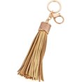 thumbnail image 1 of HSHDLDF Women Leather Tassels Keychain Car Circle Key Rings Gift Bag Hanging Buckle, 1 of 7