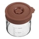 thumbnail image 1 of Transparent Glass Storage Jar with Silicone Seal Lid for Storage, 1 of 5
