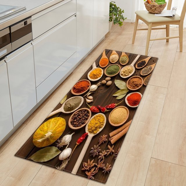 Modern Kitchen Mat Home Decor Entrance Doormat Hallway Bedroom Living Room Decoration Floor Carpet Balcony Bathroom Long Rug Kitchen Rugs