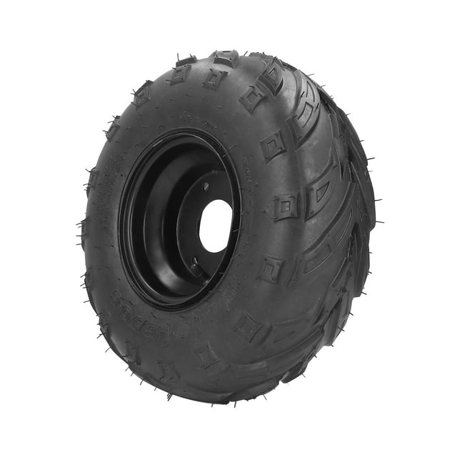 ATVs Tubeless Tire, 6in Rim Universal 145/70-6 Wheel For Go Kart UTV Quad Bike 4 Wheelers