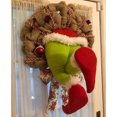thumbnail image 3 of Ladrón de Navidad Robó de Arpillera de Navidad, de Arpillera ña Cuerda de Yute Cuerpo de , Adorno Creativo Sunnimix Guirnalda de ladrón, 3 of 8