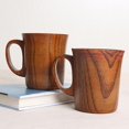 thumbnail image 1 of Taza de azufaifa maciza Tazas de cerveza de café de madera Taza de madera Banban, 1 of 2