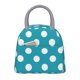 thumbnail image 1 of Easygdp Sky Blue And White Polka Dot Bolsa de Almuerzo Insulada Grande, Forro de Aluminio, Diseño Espacioso, a Prueba de Fugas, Ideal para Trabajo, Picnics, Viajes y Actividades al Aire Libre, 1 of 6