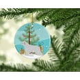thumbnail image 2 of "Caroline's Treasures Spanish Water Dog Merry Christmas Tree Ceramic Ornament, Multicolor", 2 of 2