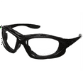 thumbnail image 2 of Uvex SEISMIC BLACK FRAME CLEAR LENS, 2 of 2