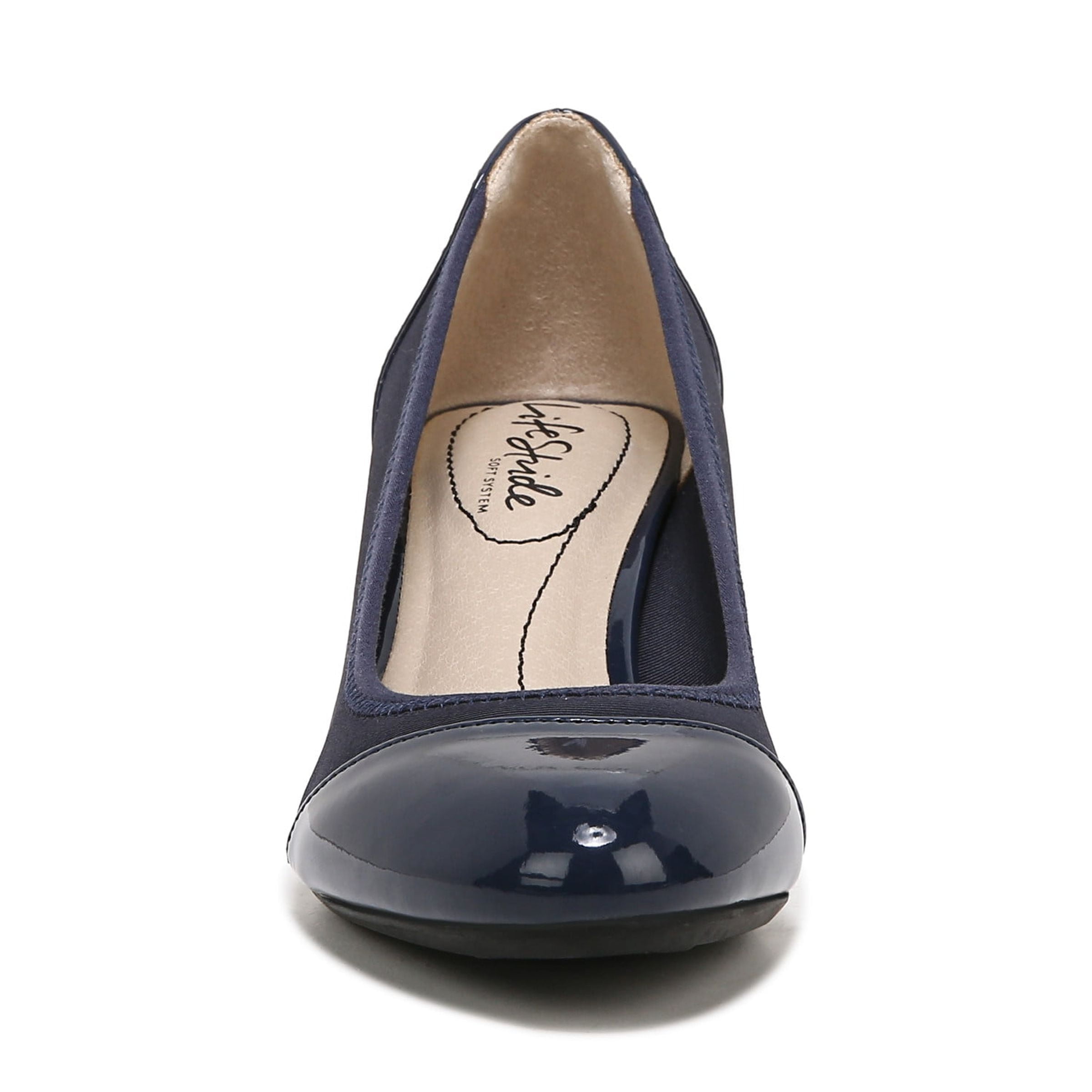 LifeStride Women's Juliana Cap Toe Wedge - Narrow, Medium, & Wide Width Available