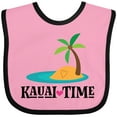 thumbnail image 3 of Inktastic Kauai Time Hawaii Island Boys or Girls Baby Bib, 3 of 4