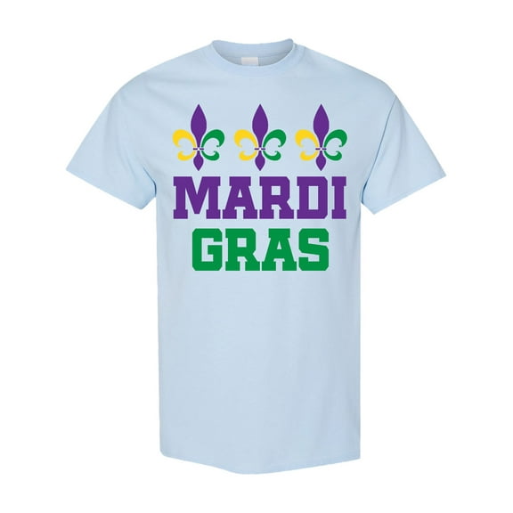 Inktastic Mardi Gras Fleur De Lis Trio T-Shirt