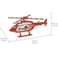 thumbnail image 2 of OULII Plane Model Kit Red Aircrafts Model for Creativity Enhancement DIY Activity 1 Set, 2 of 7