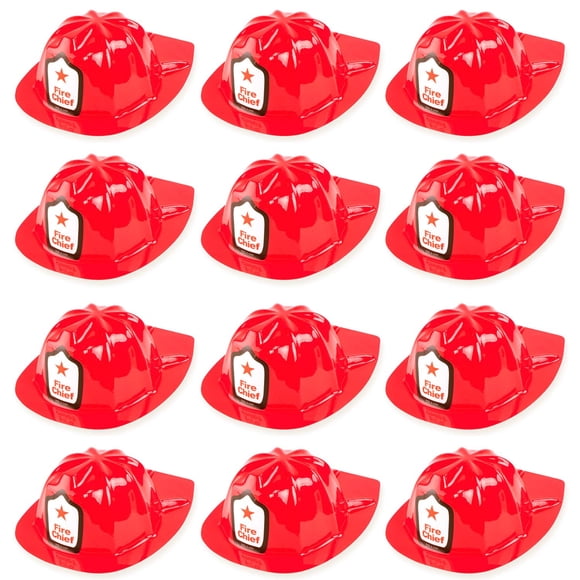 Party Supplies Super Z Outlet - Casco de bombero para niños (12 unidades)