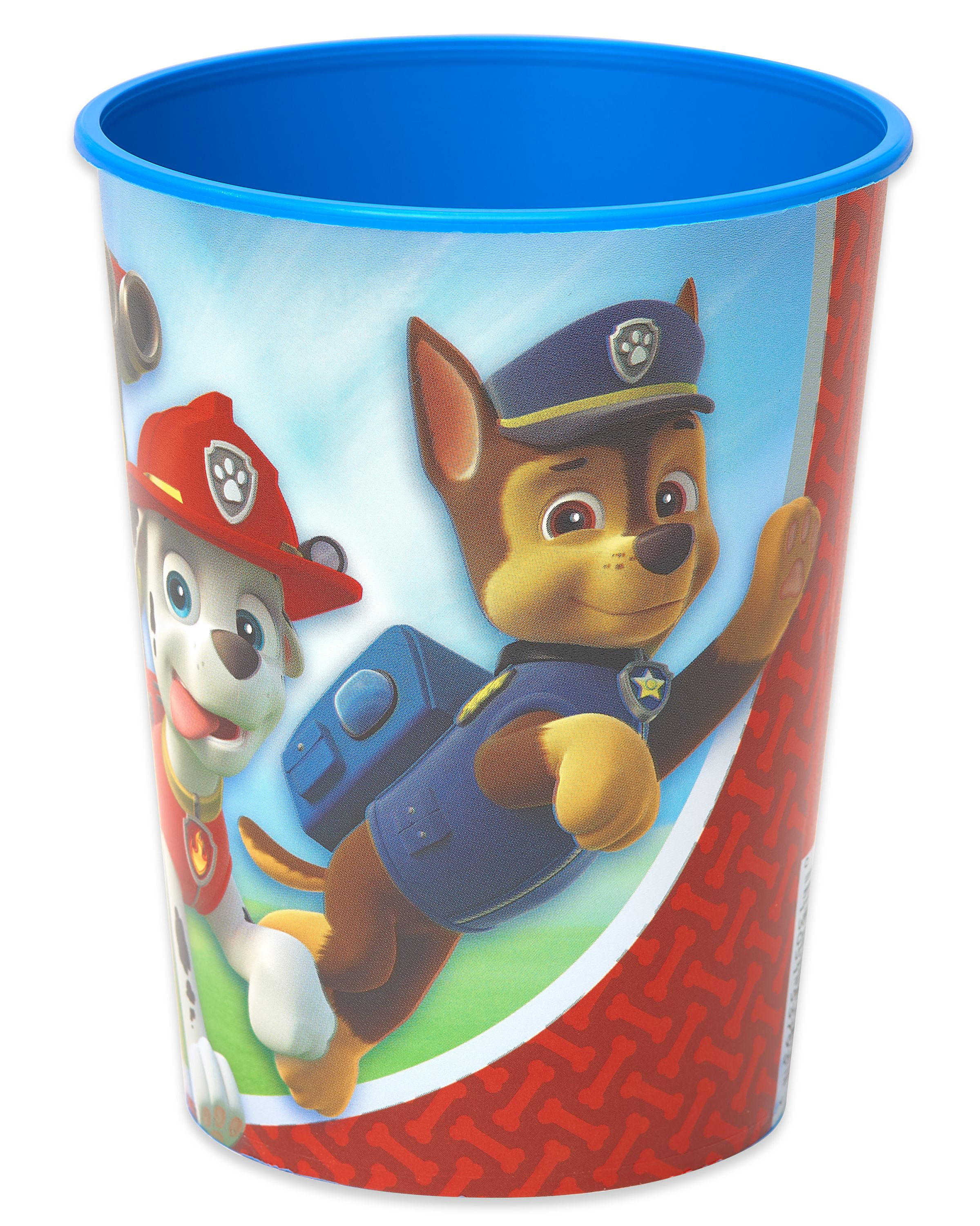 American Greetings Paw Patrol Pink Reusable Plastic Party Cups, 12