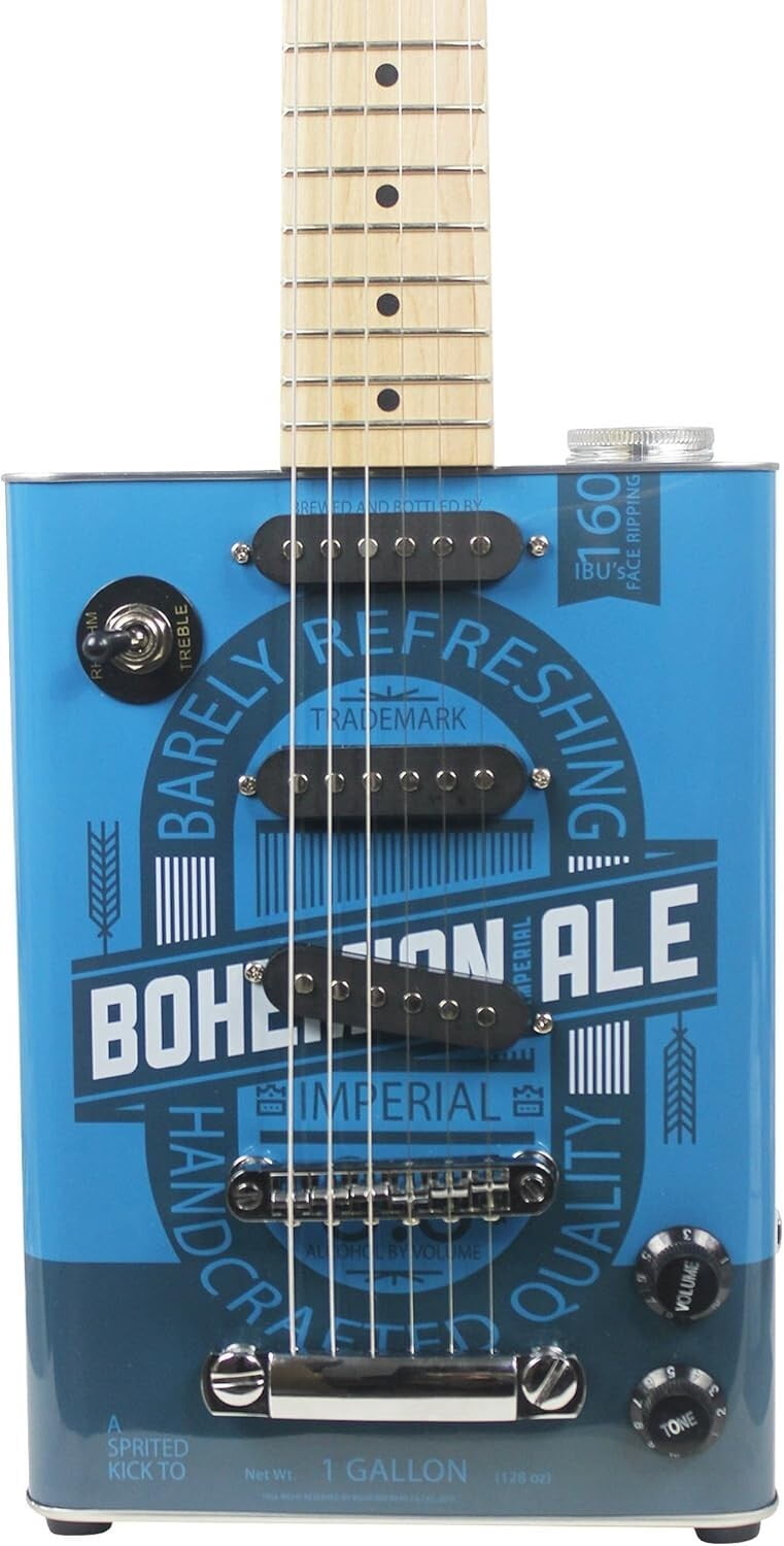 Bohemian Guitar Electric Boho Guitars Classic Oil Can Trendy