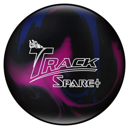 Track Spare + Bowling Ball- Purple/Blue/Black- 14 (Best Spare Bowling Ball 2019)