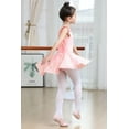 thumbnail image 3 of Yuyuekeji Dance Ballet Leotards for Girls,Kids Ruffle Sleeve Tutu Girls Skirted Dress 4-11 Years, 3 of 7