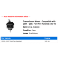 thumbnail image 2 of Transmission Mount - Compatible with 2005 - 2007 Ford Five Hundred 3.0L V6 2006, 2 of 2