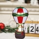 thumbnail image 5 of Decoración navideña, vela, lámpara de viento, luz de noche, ambiente festivo, decoración, accesorios, lámpara de viento pequeña, brillo, anciano, muñeco de nieve, 5 of 5