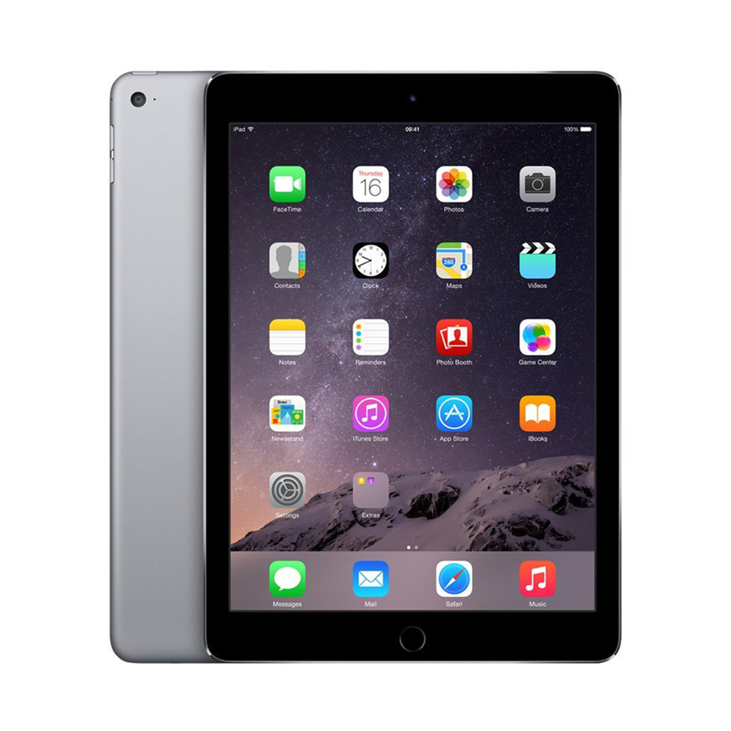 Restored Apple iPad Air 2 64GB 9.7 Retina Display Wi-Fi Tablet - Space Gray - MGKL2LL/A (Refurbished) - image 3 of 4