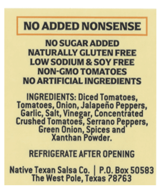 (3 pack) Native Texan True To Texas Medium Salsa, 16 oz Jar