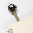 thumbnail image 3 of Halloween Graveyard Lace Bookmark in Antique Bronze: a Gift for Readers and Book Lovers - Book Accessories with Charm, Bookmarks, Book Markers, and Book Marks, 3 of 5