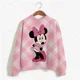 thumbnail image 3 of Sudaderas de mujer 2024, suéteres de punto de cuello redondo coreanos dulces, sudaderas holgadas de otoño de Disney Mickey Mouse, ropa de mujer con estampado 3D, 3 of 5