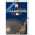 thumbnail image 3 of MLB Houston Astros - 2022 World Series Team Logo Wall Poster with Pushpins, 22.375" x 34", 3 of 6