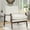 White, variant on 35" Velvet Upholstery Butacas Para Sala Couch, Comfy Small Chair with High-Density Sponge, Reading Nook Chair with Padded Feet for Living Room, Study Rooms, Blue
