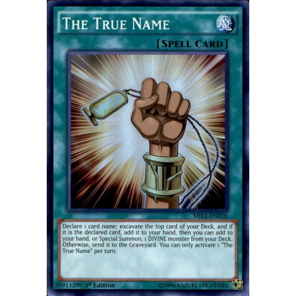 YuGiOh Millennium Pack The True Name MIL1-EN016