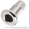 thumbnail image 3 of Évent de Drain de Bateau, Acier Inoxydable de Qualité Marine, Résistant à la Corrosion, Durable, Poli Miroir, Tuyau Flexible pour Design Moderne, 3 of 7