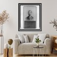 thumbnail image 4 of Historic Framed Print, [J.J. Fernand Hamar, French sculptor, head-and-shoulders portrait, facing front], 17-7/8" x 21-7/8", 4 of 9