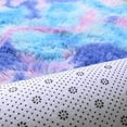 thumbnail image 4 of Softlife Soft Rainbow Area Rugs Fluffy Colorful Rugs Cute Floor Carpets Shaggy Playing Mat for Bedroom Home Decor,3'x5',Purple, 4 of 7