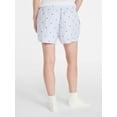 thumbnail image 4 of Joyspun Women's Woven Pajama Boxer Shorts, 3'' Inseam, Sizes XS-3X, 4 of 7