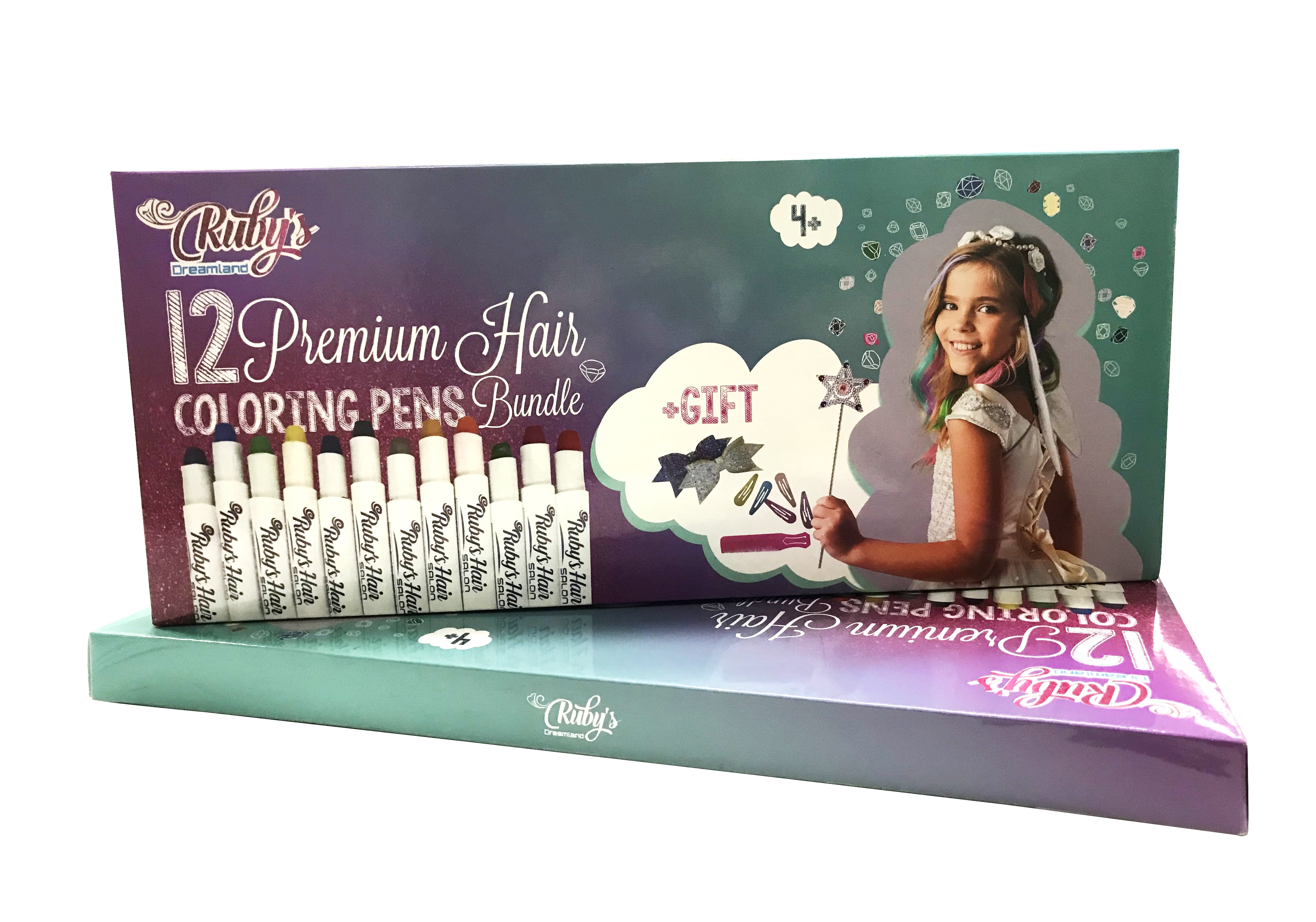 Hair Chalk for Girls Birthday Gifts for Girls, Temporary Hair Color fo –  BABACLICK