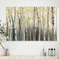 thumbnail image 2 of Designart Golden Birch Forest I Canvas Wall Art, 2 of 2