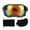 OD Green Frame Red Lens, variant on M Buder Pet Eyewear Dog Sunglasses Windproof UV Proof PC TPU with Adjustable Strap Goggles for Outdoor Skiing Blue Frame Blue Lens 7.87 inches / 20 cm