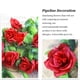 thumbnail image 5 of Toystoory Paño para una belleza duradera Elegancia en la tubería de plantas de oficina Adición simulada Cualquier flor de planta simulada Decoración rosa claro-rojo, 5 of 6