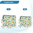 thumbnail image 4 of FORMRS 13"-13.3" Laptop Sleeve Protective Case Soft Carrying Quilted Computer Bag Cover, Retro Blue Floral, 4 of 7
