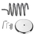 thumbnail image 4 of Stainless Steel Base Salon Home Desktop Stable Acrylic Hair Dryer Holder, 4 of 5