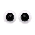 thumbnail image 4 of 2 ojos de muñeca grandes, ojos móviles (6 mm), manualidades, arte movible, fabricación con globo ocular, accesorios de Halloween, , negro EstiloB-Negro Macarena mover los ojos, 4 of 8