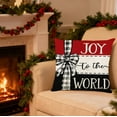 thumbnail image 7 of Christmas Decorative Pillow Covers 18x18" Home Decors for Couch Bed Sofa Bedroom Living Room Christmas Printed Pillow Cover Series Home Sofa Decoration Cushion Cover Bedroom Pillow Cover, 7 of 7