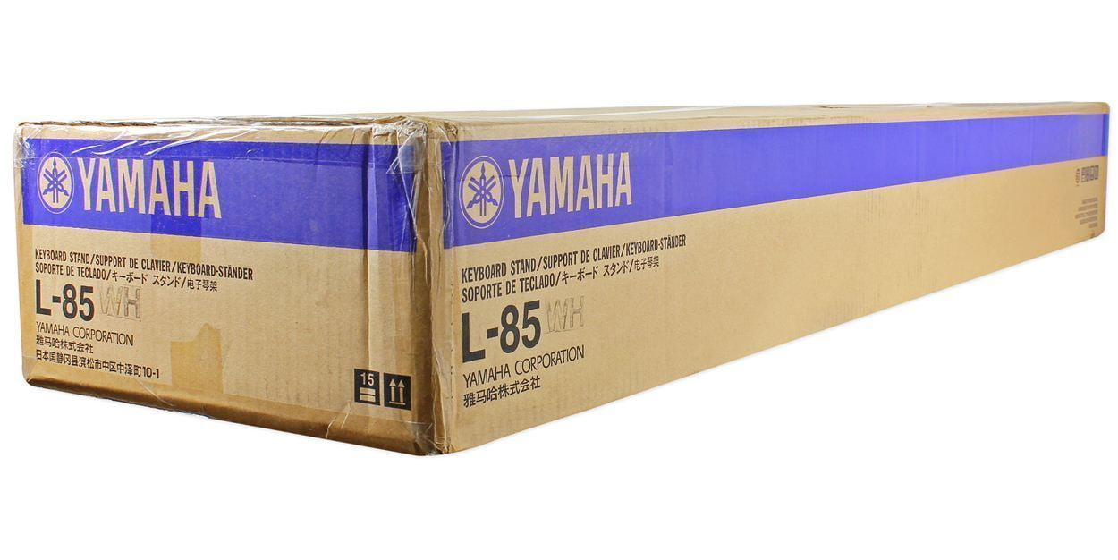 Yamaha L85 Keyboard Stand - Black/White