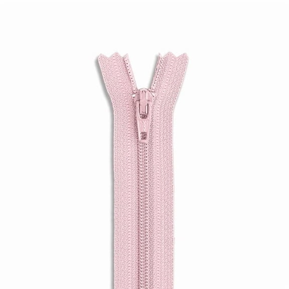 14 inch #3 Non-Separating Nylon Coil Jacket Zipper, Closed-End Heavy-Duty Sewing Zipper for Jackets Coats Crafts Pink