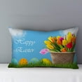 thumbnail image 2 of Easter Rectangle Pillow Case Bedroom Sofa Pillow Home Decoration Pillow Case, 2 of 3